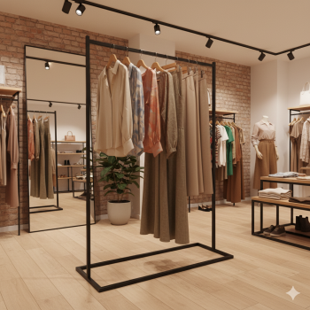 Wieszak garderoba "T" 150x40x170cm